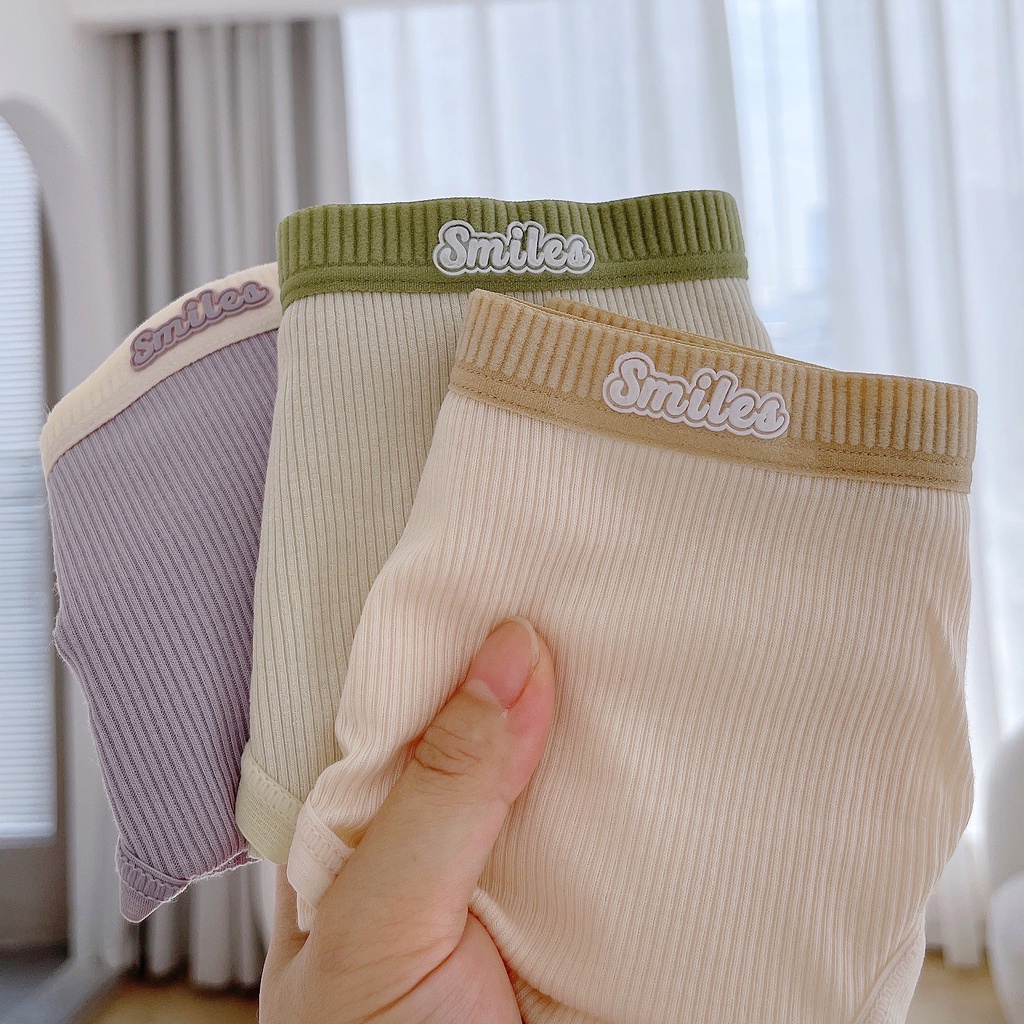 Quần Lót Cotton Nữ Họa Tiết Dễ Thương Co Dãn Siêu Hot