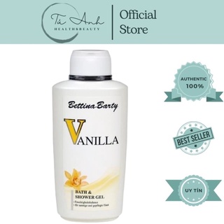 Sữa tắm hương nước hoa Bettina Barty  Vanilla Đức 500ml