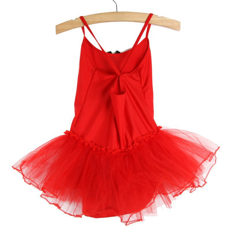 Babyme Kids Girls Party Ballet Costume Tutu Dance Skate Dress Leotard 2-7Y