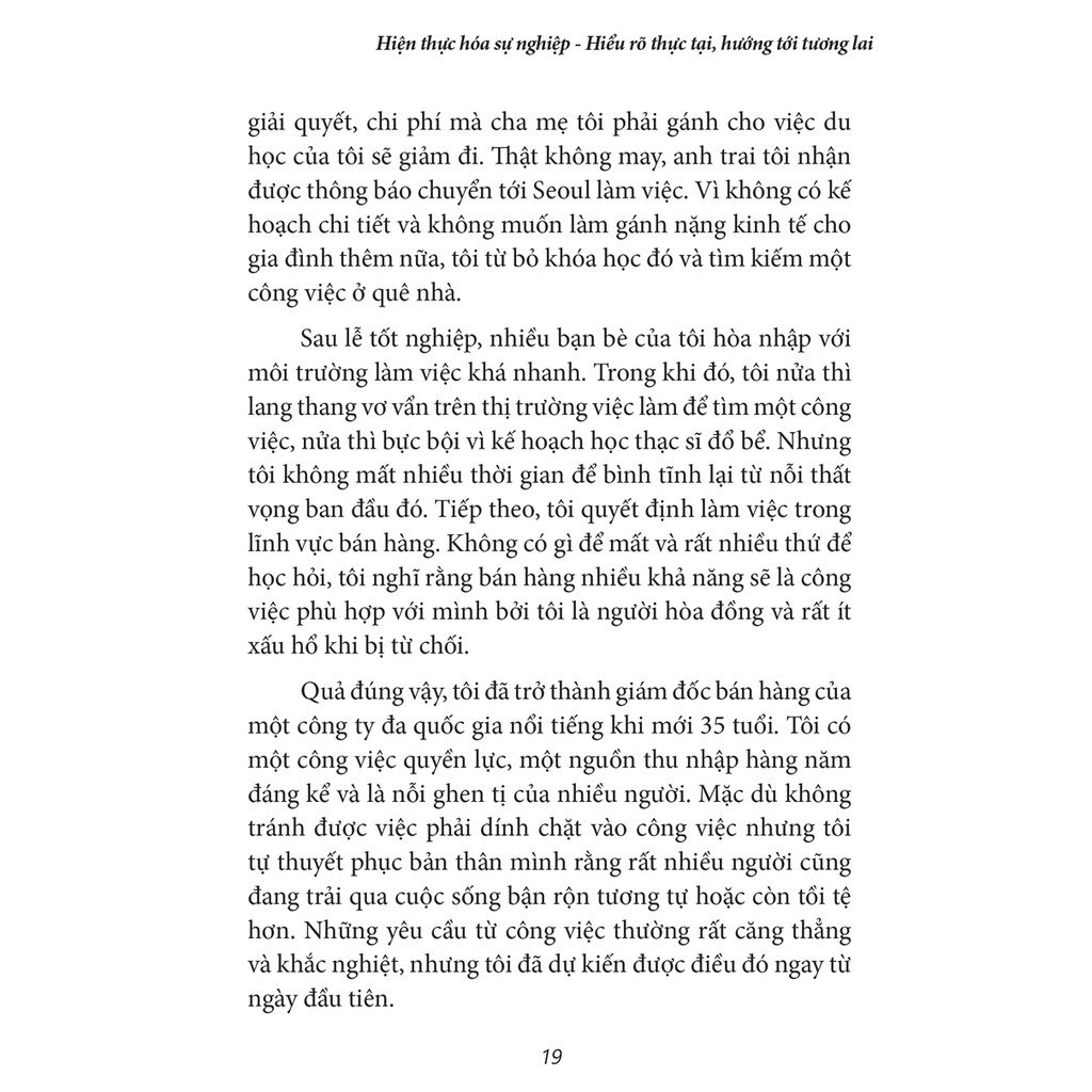 Sách - Hiện Thực Hóa Sự Nghiệp (Bìa Mềm) | BigBuy360 - bigbuy360.vn