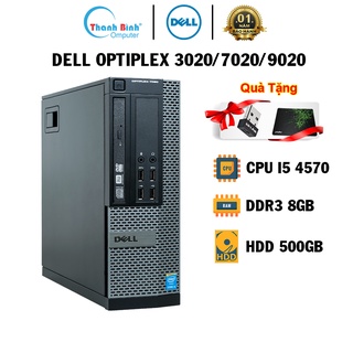 Máy tính đồng bộ thanhbinhpc dell optiplex 3020/7020 - bảo hành 12 tháng 1 đổi 1 - cây đồng bộ dell
