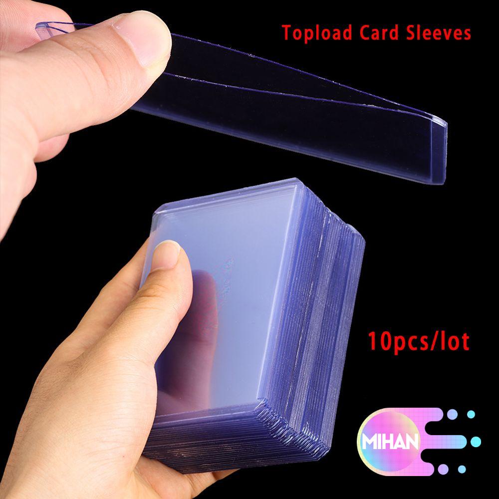 Set 10 bao nhựa trong suốt đựng thẻ thể thao tiện lợi