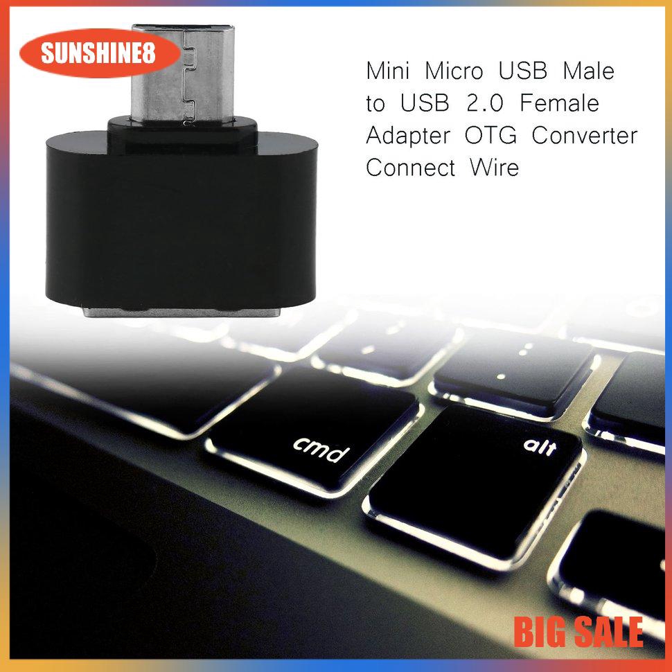 Bộ chuyển đổi kết nối Micro USB 5 Pin sang USB 2.0A OTG