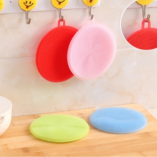 Kitchen multi-purpose non-stick silicone dishwashing pad