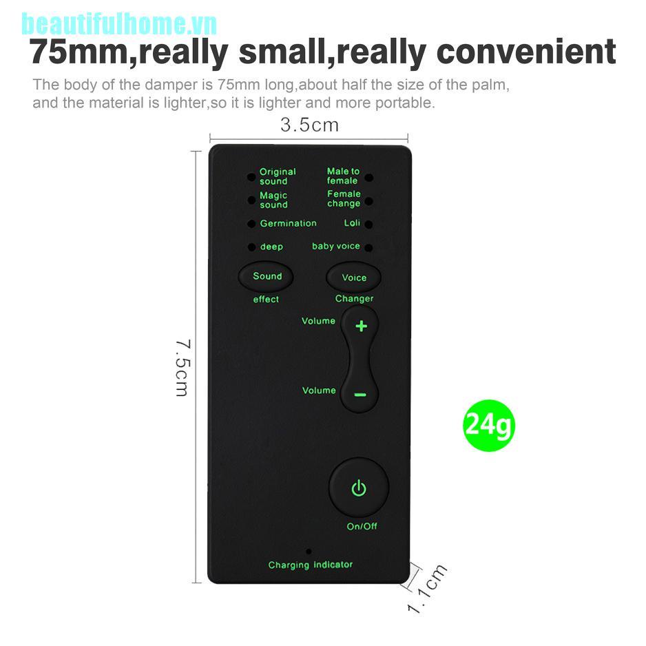Thiết Bị Thay Đổi Giọng Nói Với 7 Chế Độ Khác Nhau Cho Máy Tính / Laptop /