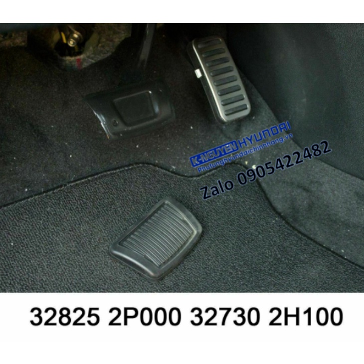 Ốp bàn đạp/Đệm chân phanh, chân ga số tự động xe Hyundai Kia - Ms: 328252P000, 327302H100