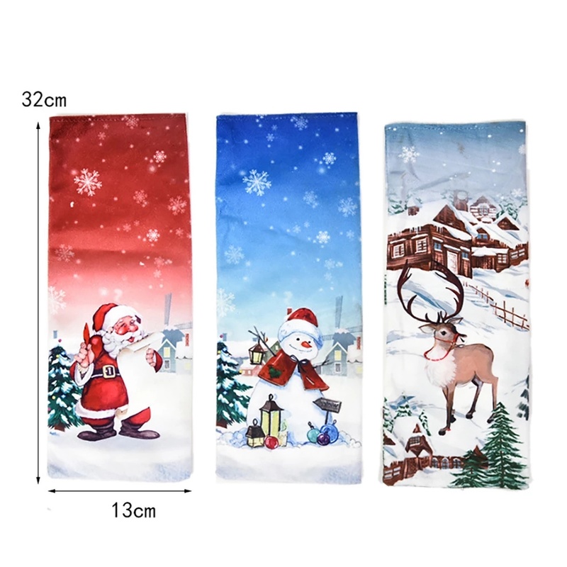 Vỏ Bọc Chai Rượu Phong Cách Giáng Sinh Độc Đáo