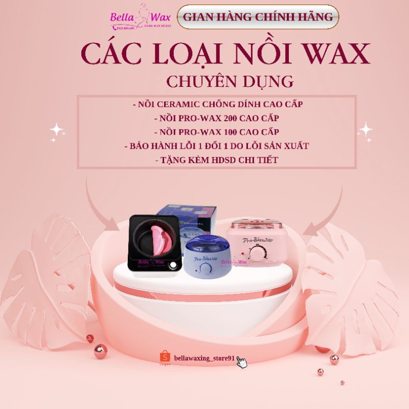 [ Kèm Quà +Hướng Dẫn Sử Dụng ] Nồi Nấu Sáp Waxing Chuyên Dụng