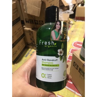 [ Đơn trên 100k tặng nước hoa lăn 5ml] Dầu Gội Fresh Orrganic Tea Tree 500ml