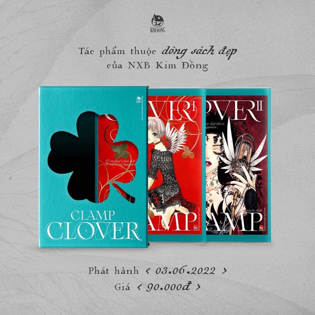 Truyện tranh: Boxset Clover 2 tập - Kèm Postcard