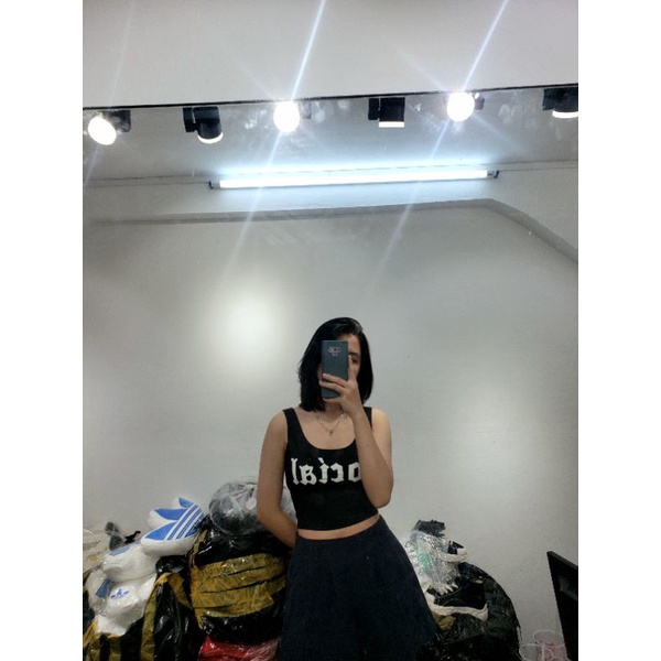 Áo tập áo croptop Gl0ria J3ans ch hãng