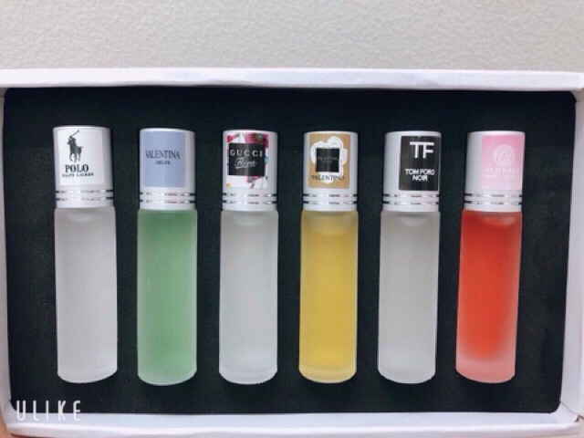 SET 6 CHAI NƯỚC HOA LĂN SIÊU THƠM | Thế Giới Skin Care