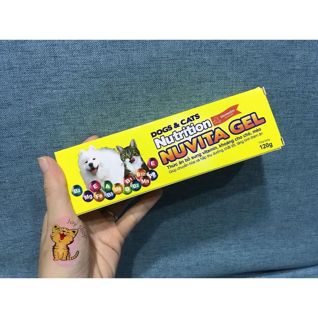 [Mã PET50K giảm Giảm 10% - Tối đa 50K đơn từ 250K] GEL DINH DƯỠNG NUVITA CHO MÈO