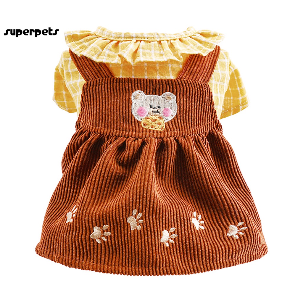 Đầm hình gấu dễ thương cho thú cưng