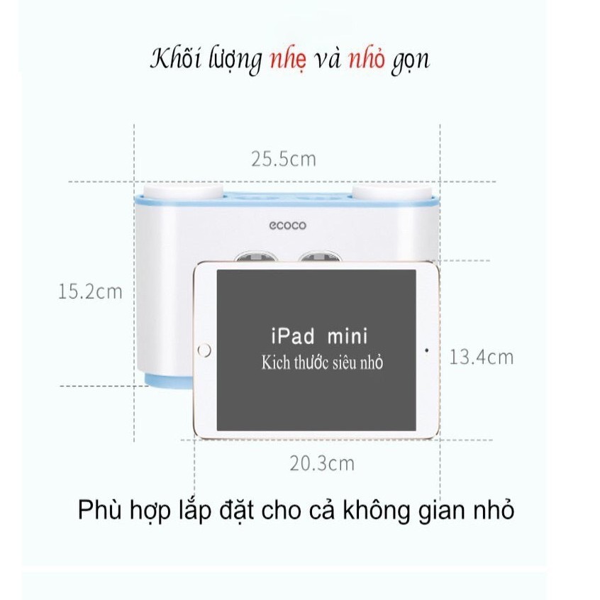 HỘP NHẢ KEM ĐÁNH RĂNG TỰ ĐỘNG ECOCO ( ĐIỆN MÁY NỘI ĐỊA TRUNG )