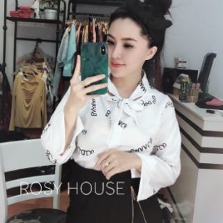 ÁO SƠ MI BUỘC NƠ