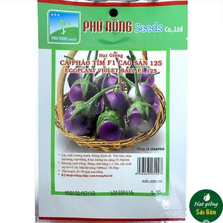 Hạt Giống Cà Pháo Tím