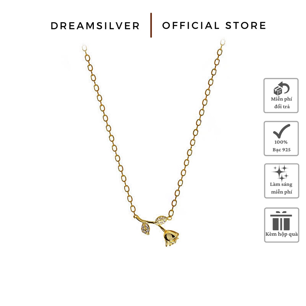 Dây Chuyền Bạc Dreamsilver Love Rosie 2 DC010