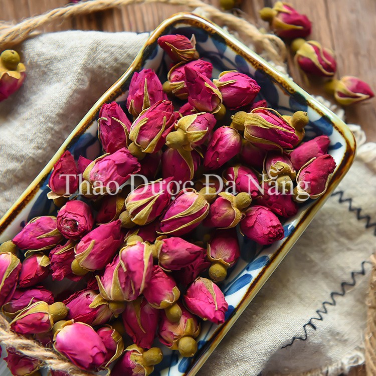 Nụ Hồng khô Organic 100 gram.