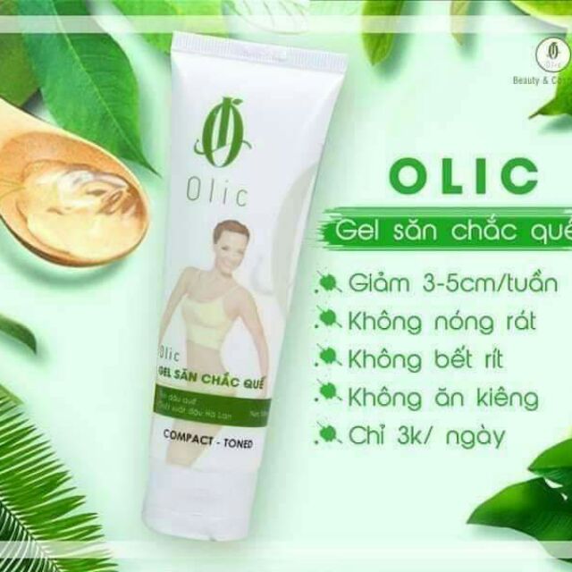 (MẪU MỚI DATE 2023) GEL TAN MỠ QUẾ OLIC, KEM TAN MỠ