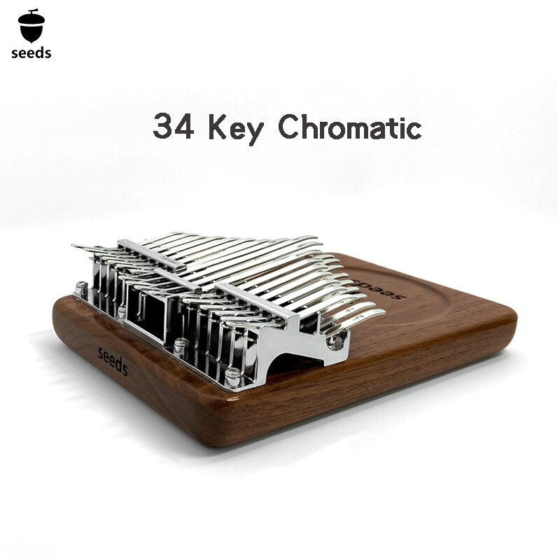 Đàn kalimba 34 phím SEEDS-M34K gỗ ÓC CHÓ ĐEN BẮC MỸ Tặng 50k cho bạn follow Tonic Kalimba