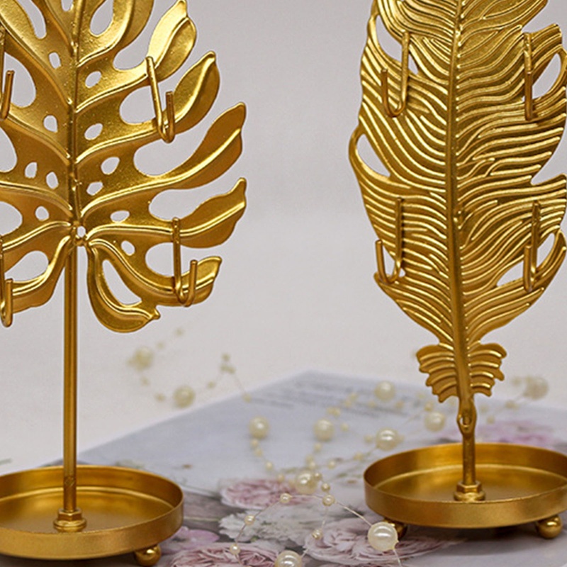 Giá Đỡ Trưng Bày Trang Sức Hình Chiếc Lá Độc Đáo