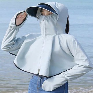 Áo chống nắng cánh dơi kèm mũ mãu mới