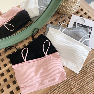Áo ngực bra 2 dây gân tăm cực đẹp