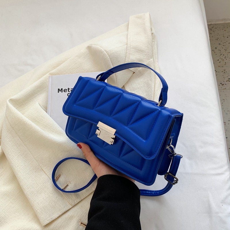 Túi Đeo Vai Hình Vuông Màu Trơn Phong Cách retro Thời Trang 2022 Cho Nữ