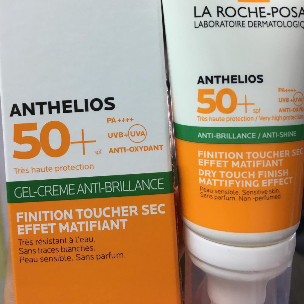 La Roche Posay Anthelios Gel Cream SPF 50+ Kem chống nắng La Roche Posay kiểm soát bóng nhờn cho da dầu