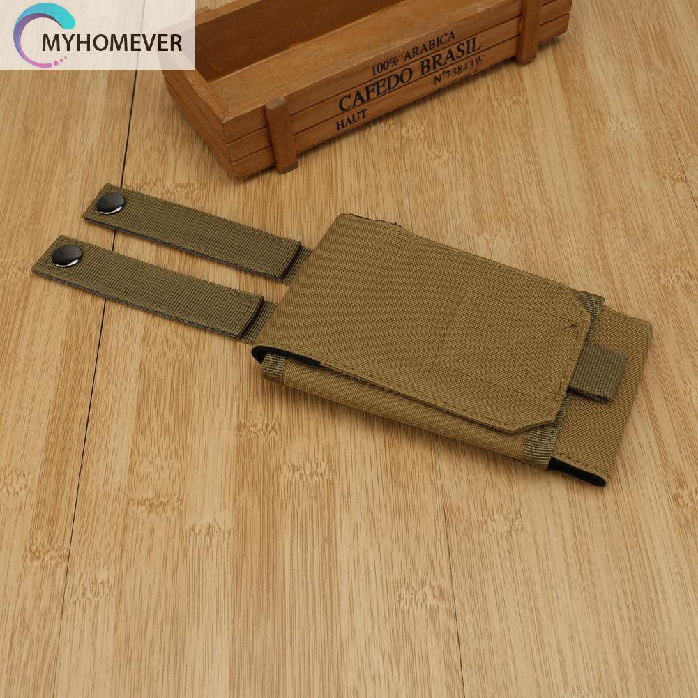 myhomever 1Pc Universal Tactical Bag for Mobile Phone Hook Cover Pouch Case Waist Bag