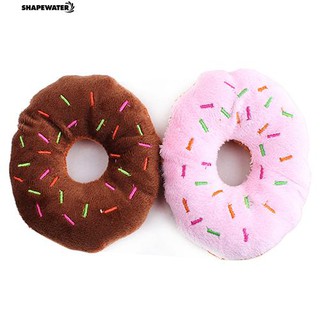 Đồ chơi gặm hình bánh donut , có tiếng kêu cho thú cưng