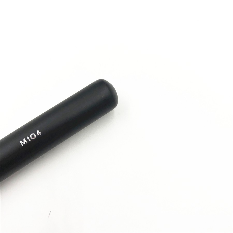 Natural Goat Hair Black Angled Blusher Brush M104 Contour Makeup Beauty Brush