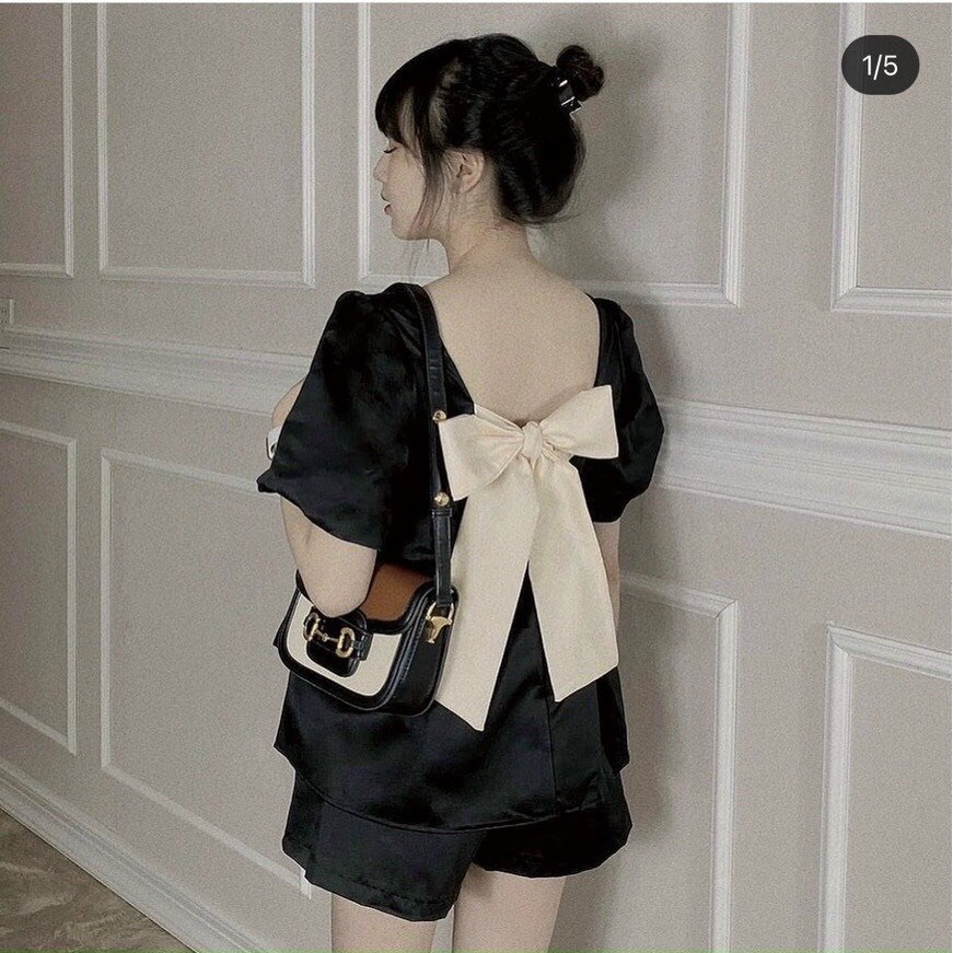 Set babydol nơ lưng cực xinh nhé! TT 82