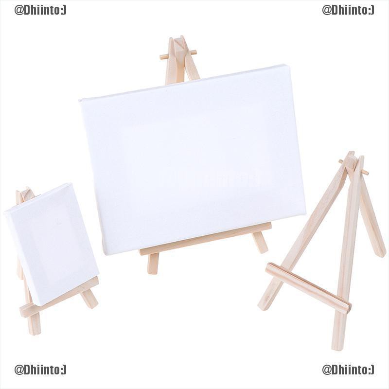 Giá Đỡ Ba Chân Mini Bằng Gỗ Dùng Trưng Bày Tranh Canvas