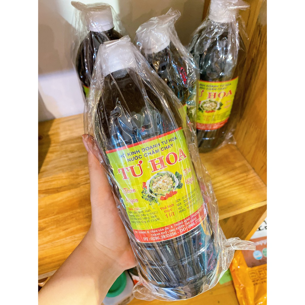 Nước mắm Tư Hoa Thuần Chay dùng để chấm, kho, nêm canh..... cho cả ng ăn chay và ăn mặn