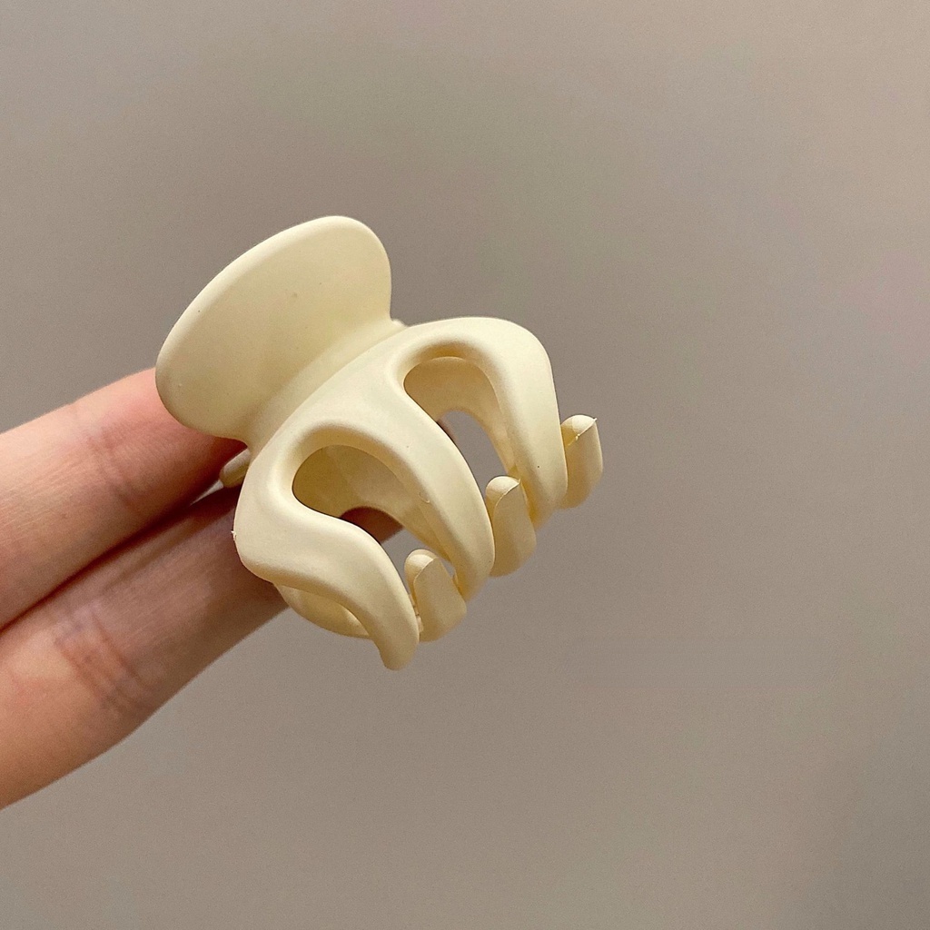 Kẹp Tóc Nhỏ 3cm Bằng Nhựa Acrylic Màu Sắc Phong Cách Hàn Quốc Cho Nữ