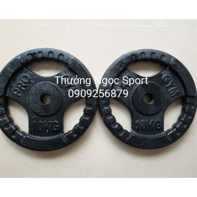 Tạ Miếng Gang 1 Cặp 10Kg