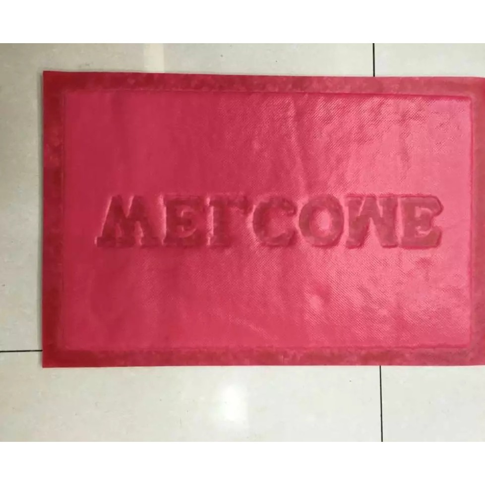 THẢM WELCOME 50x70CM, Thảm Trải Khách Sạn, Siêu Thị Điện Máy, Tòa Nhà Lớn, Thảm Lau Chân Nhựa PVC.,