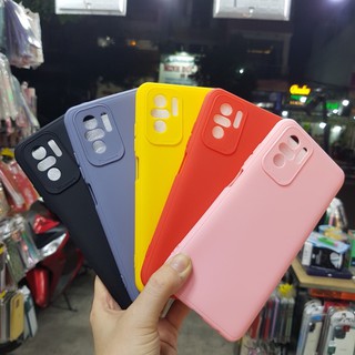 Ốp lưng Xiaomi redmi Note 10 dẻo màu dày bảo vệ camera