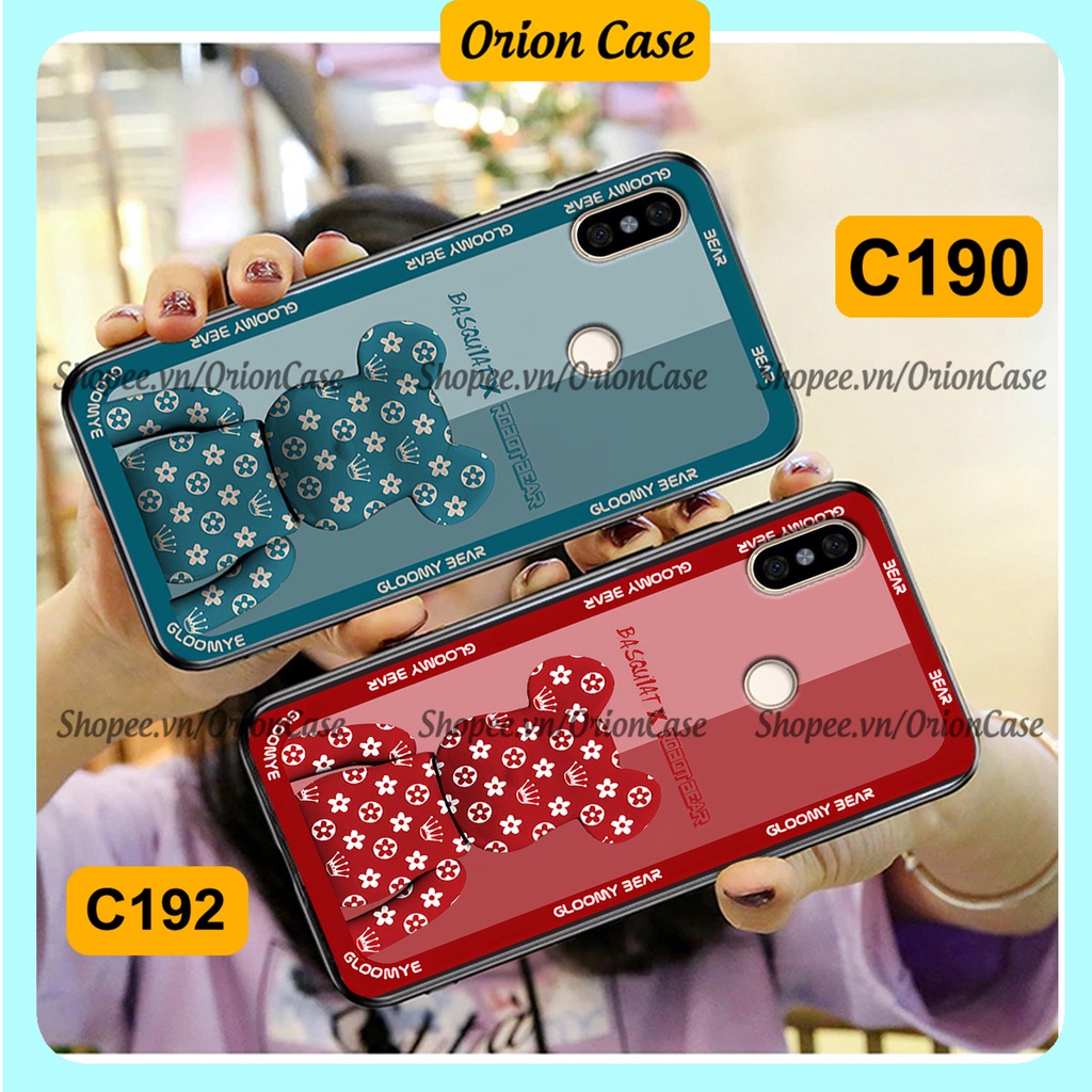 Ốp lưng Xiaomi Redmi 6 Pro - Mi A2 Lite - Mi A2 - Mi 6x in hình bearbrick 3D thời trang, cá tính. ốp chống sốc, bền đẹp