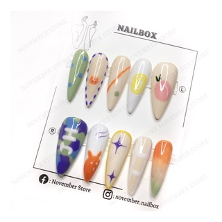 Nailbox - Móng up thiết kế theo size khách. Tặng kèm keo + dũa