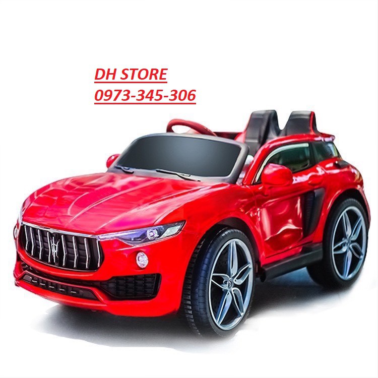 Xe ô tô điện trẻ em cao cấp MASERATI KUPAI-2021 4 động cơ 2 chỗ  Bình Ắc Quy 12V7A - DH STORE