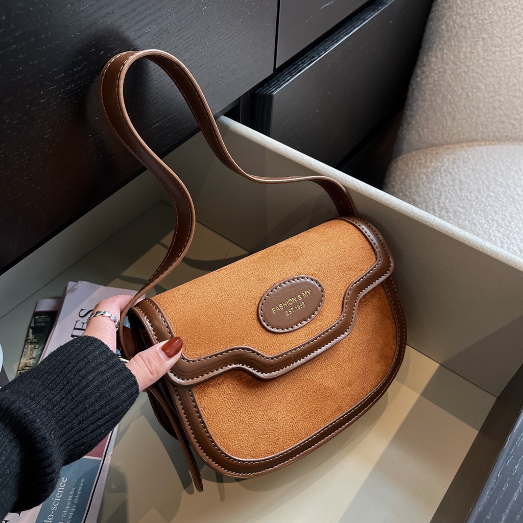 Túi nữ da lộn sang chảnh - T1326