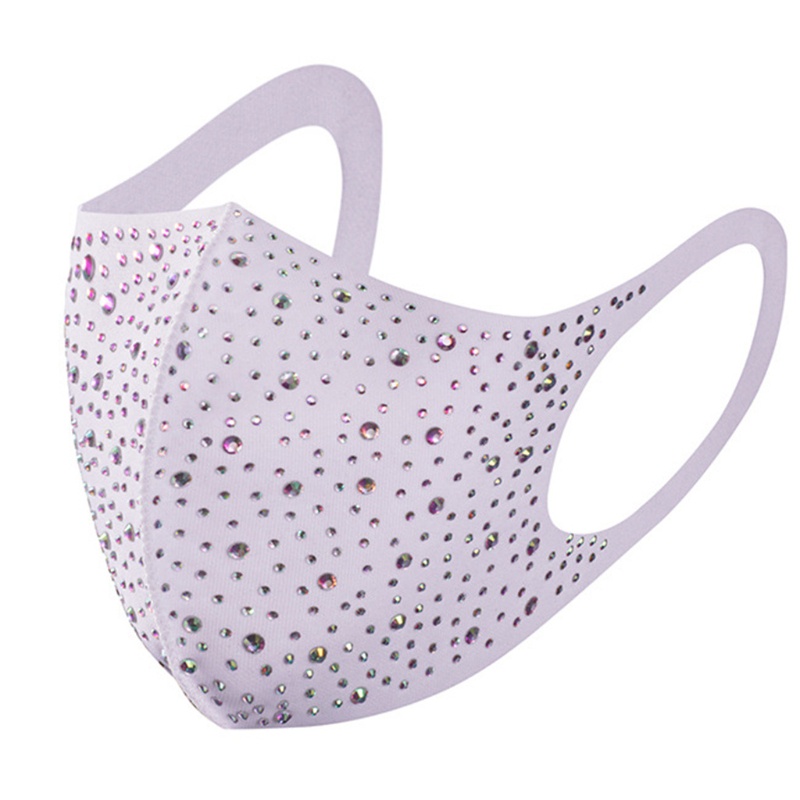 Khẩu Trang Đính Đá Lấp Lánh Dành Cho Nam Và Nữ
