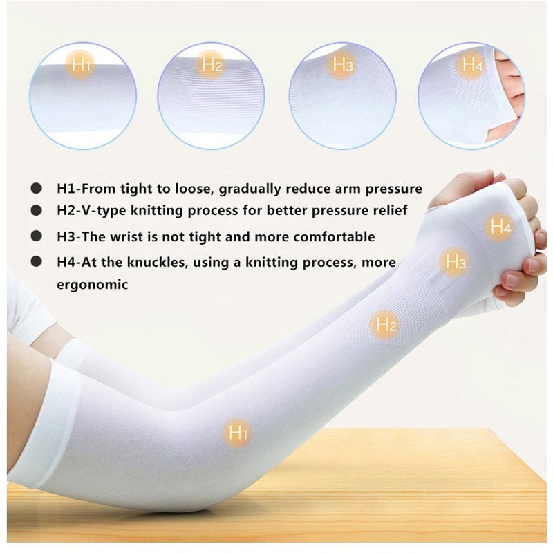 1 Cặp Găng Tay Giữ Ấm Bảo Vệ Chống Tia UV Khi Lái Xe