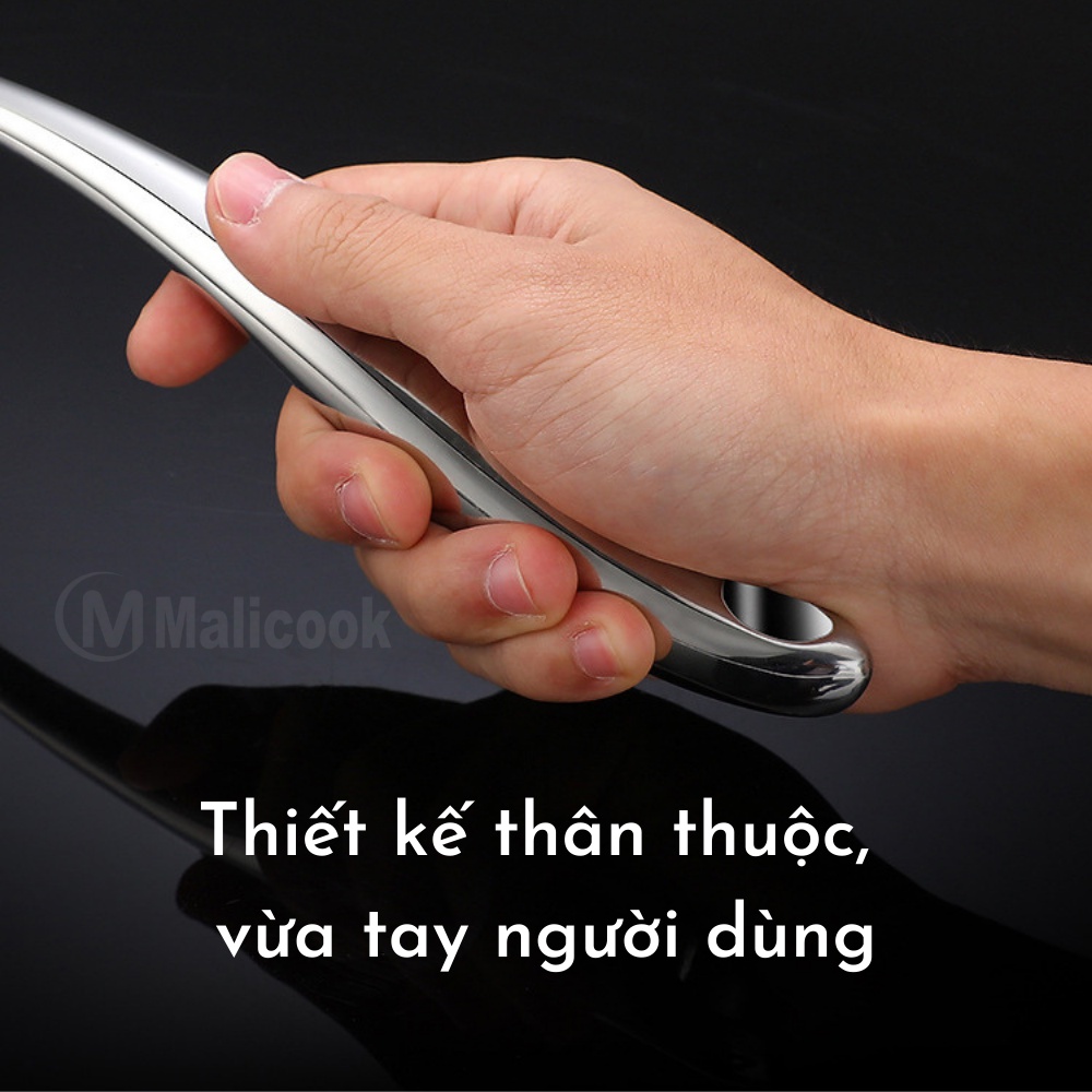 Muôi Vá Lẩu Inox 304 Cao Cấp Malicook ( Muôi Thủng - Muôi Canh )[ XẢ KHO - FREESHIP]