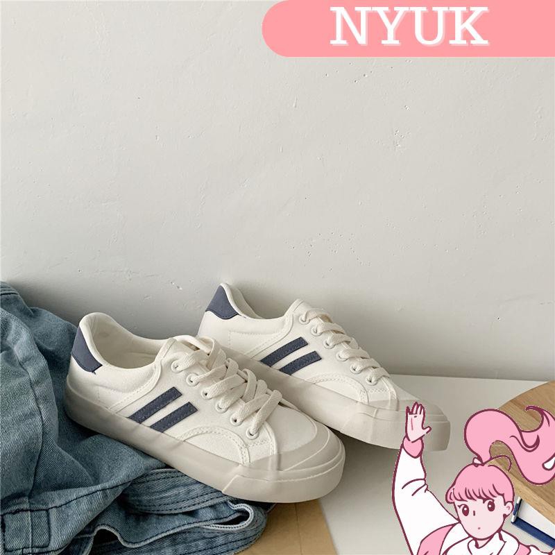 Giày Thể Thao Vải Canvas Phong Cách Hàn Quốc 24h