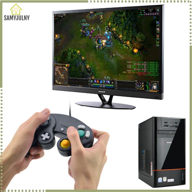 Tay CầM Chơi Game Famy Julny Có Dây USB Cho Nintendo NGC GC MAC