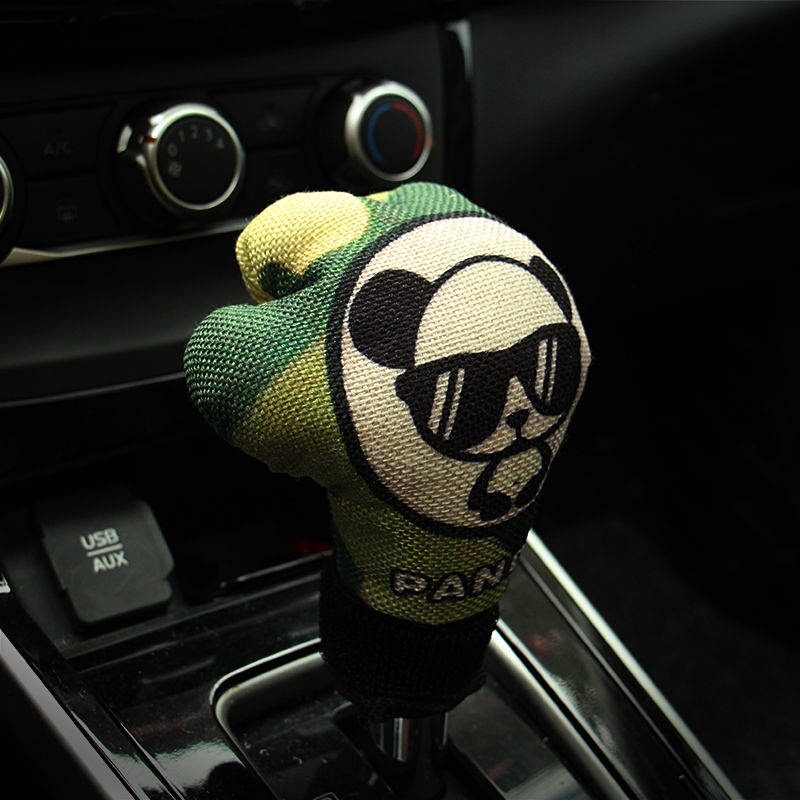 Đầu bọc cần số tự động xe hơi họa tiết hoạt hình